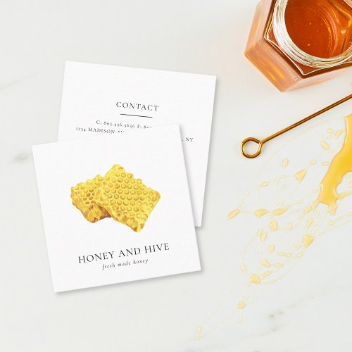 Honey Farm  Homemade Honey Business Card