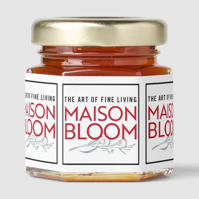 honey favor honey jar favors (Front)