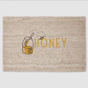 Honey Fiber Doormat