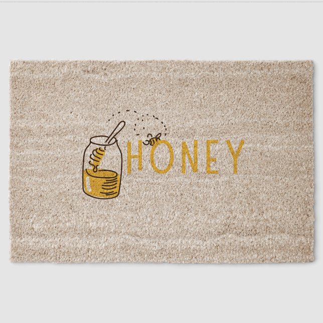 Honey Fiber Doormat (Front)