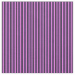 Honey Flower, Dark Purple and Violet Pink Stripes Fabric