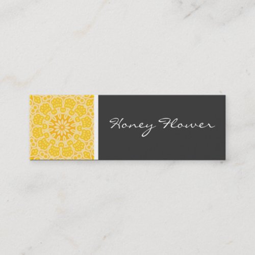 Honey Flower Kaleidoscope Business Card