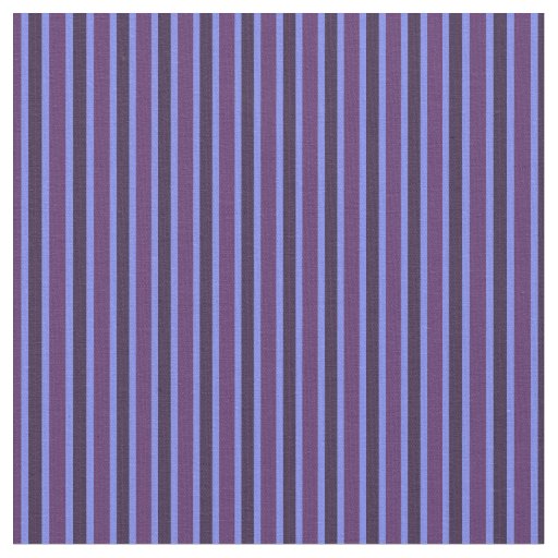 Honey Flower, Purple & Cornflower blue Stripes Fabric