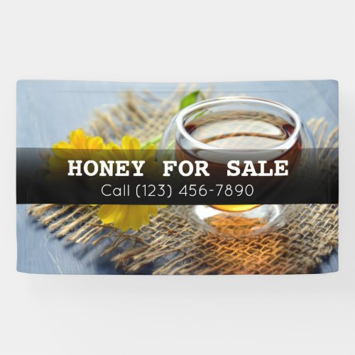 Honey for Sale Apiculture Business Banner