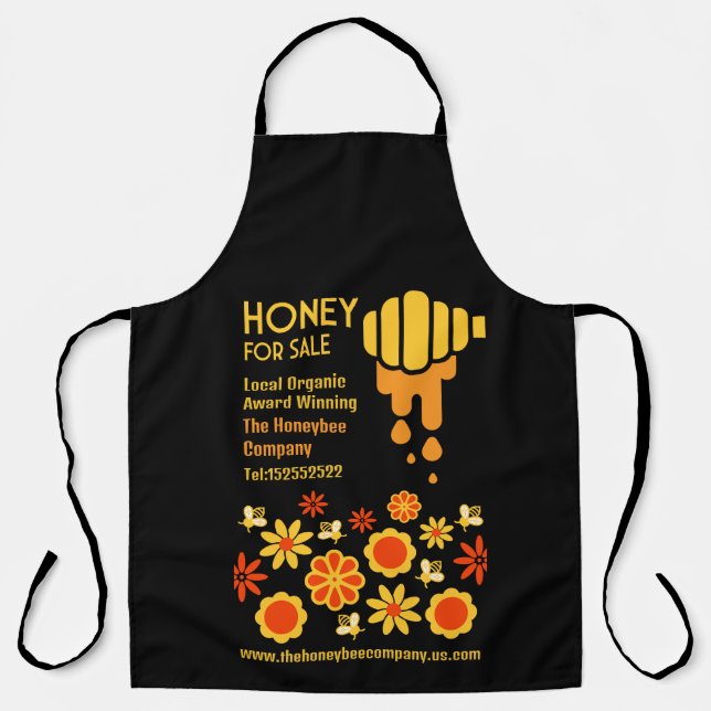 Honey For Sale Apron (Front)