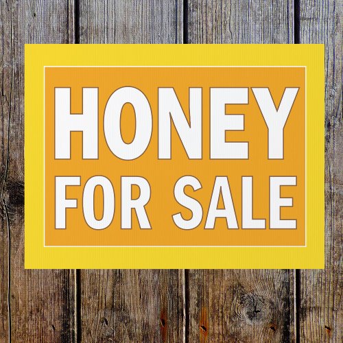 Honey for Sale Beekeepers Sign
