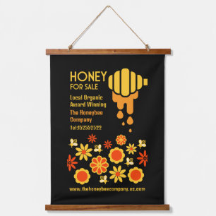 Honey For Sale Hanging Tapestry