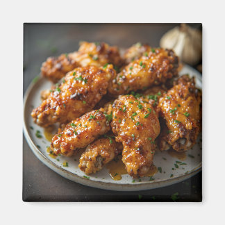 Honey Garlic Chicken Wings Magnet