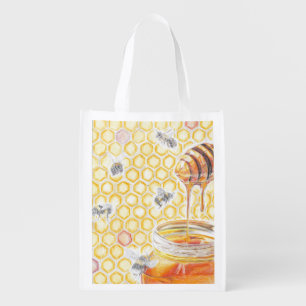 Honey Grocery Bag