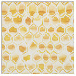 HONEY HOME Golden Beehive Honeycomb Fabric