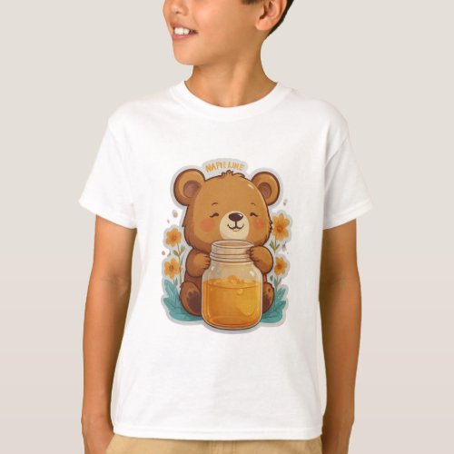 Honey Hug Bear Essentials for a Sweet Life T_Shirt