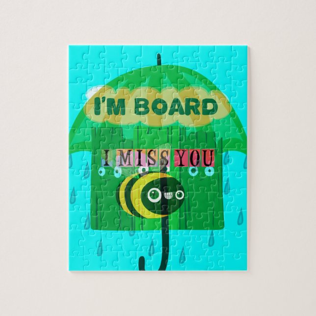 Honey I Miss You So Much Jigsaw Puzzle (Vertical)