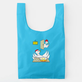 Honey I'm Home Chickens Reusable Bag
