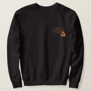 Honey Is Home Embroidered Sweatshirt