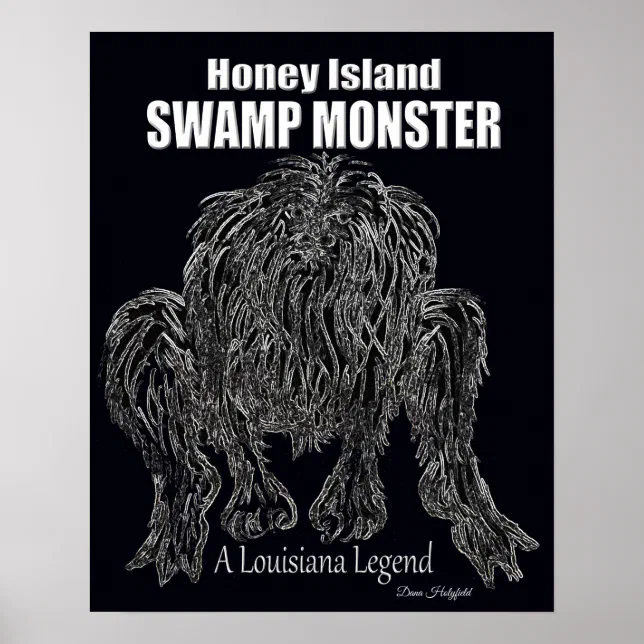 HONEY ISLAND SWAMP MONSTER a LOUISIANA LEGEND Poster