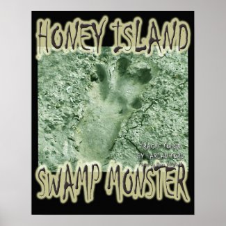 Honey Island Swamp Monster Track Poster