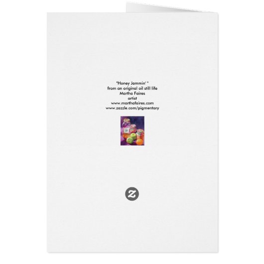 Honey Jammin' (Back)