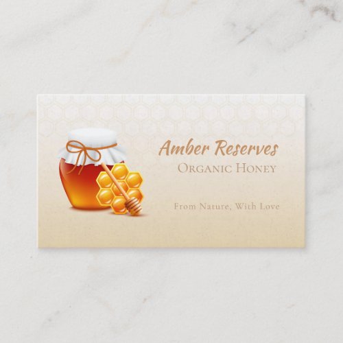 Honey Jar Business Card