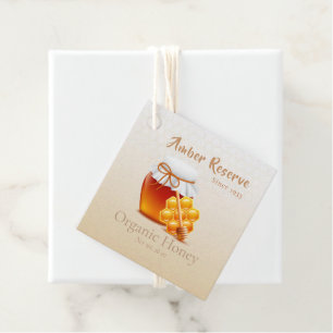 Honey Jar Favor Tags