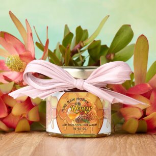 Honey Jar Honeybee Honeycomb Bee Apiary Favors