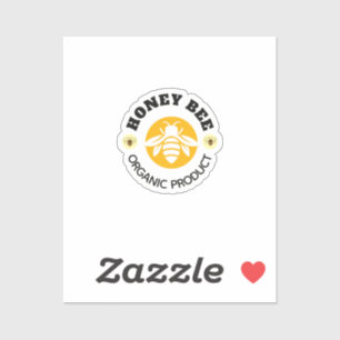 Honey Jar Honeybee Honeycomb Bee Apiary Sticker