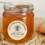 Honey Jar Labels | Honeybee Honeycomb Food
