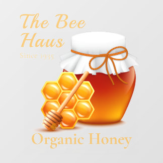 Honey Jar Window Cling