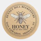 Honey Label Kraft French Bee