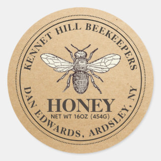 Honey Label Kraft French Bee