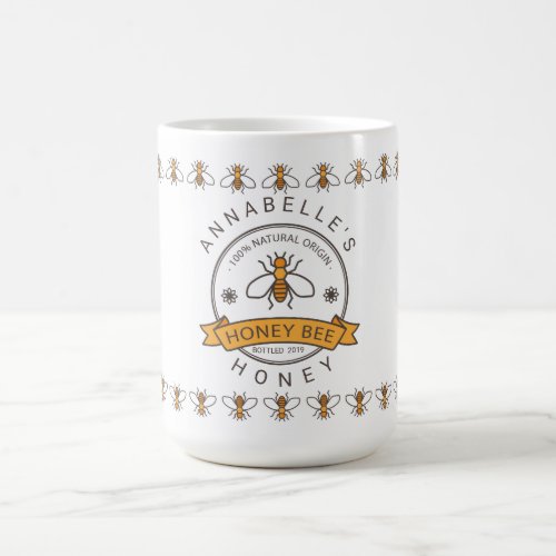 Honey Label Personalize Coffee Mug