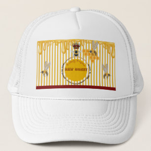 honey label trucker hat