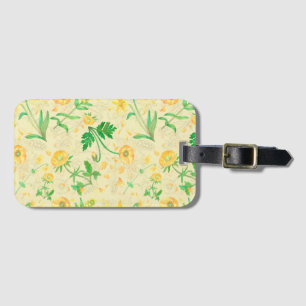 Honey Lemon Flowers OrangeTravel Tag