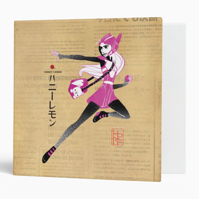 Honey Lemon on the Run Binder (Front/Inside)