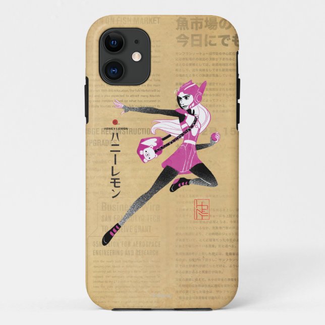 Honey Lemon on the Run Case-Mate iPhone Case (Back)