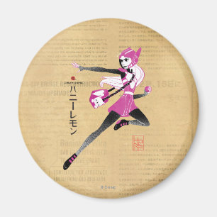 Honey Lemon on the Run Magnet