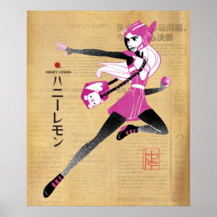 Honey Lemon on the Run Poster