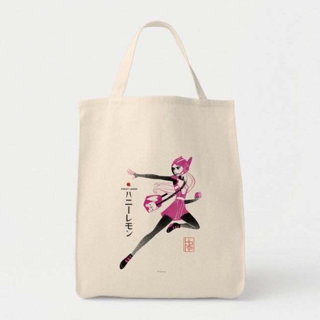 Honey Lemon on the Run Tote Bag (Front)