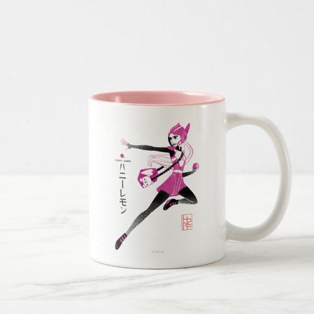 Honey Lemon on the Run Two-Tone Coffee Mug (Right)