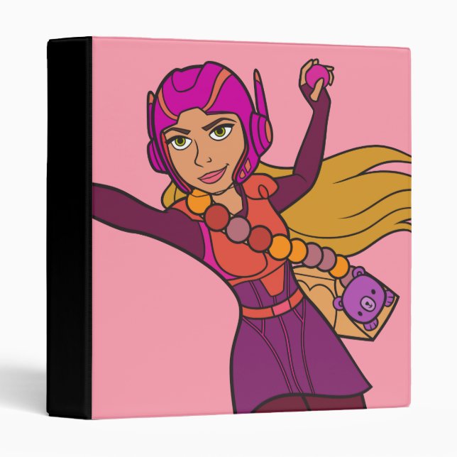 Honey Lemon Pink Suit Binder (Front/Spine)