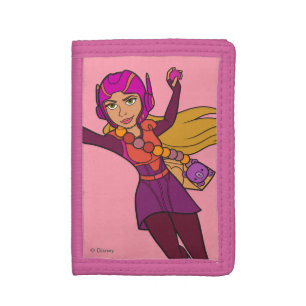 Honey Lemon Pink Suit Tri-fold Wallet