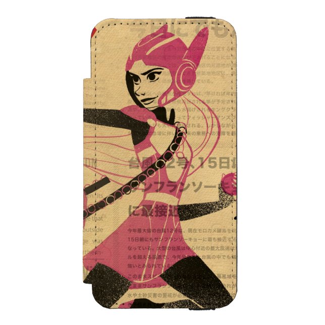 Honey Lemon Propaganda Incipio iPhone Wallet Case (Folio Front)