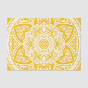 Honey Mandala Tissue Paper