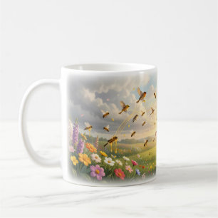 Honey Meadow Songbirds Spring Garden Mug