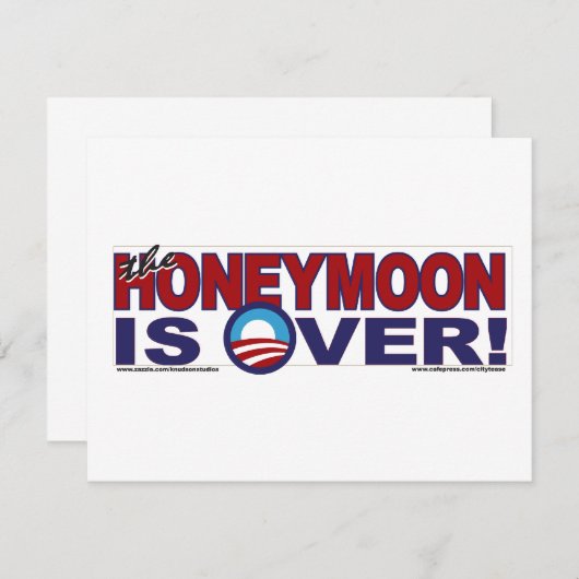 HONEY-MOON-IS-OVER (Front/Back)