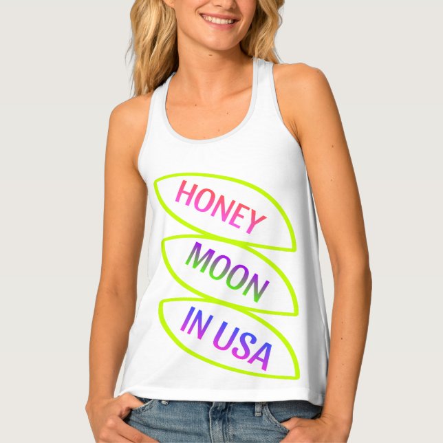 HONEY MOON WOMEN'S TANK TOPS (Front)