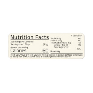 Honey Nutrition Return Address Labels