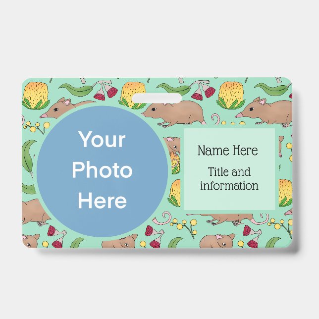 Honey Possum Badge (Front)