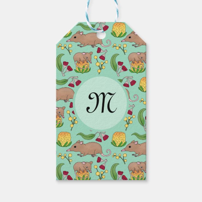 Honey Possum Gift Tags (Front)