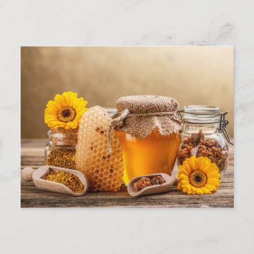Honey Postcard