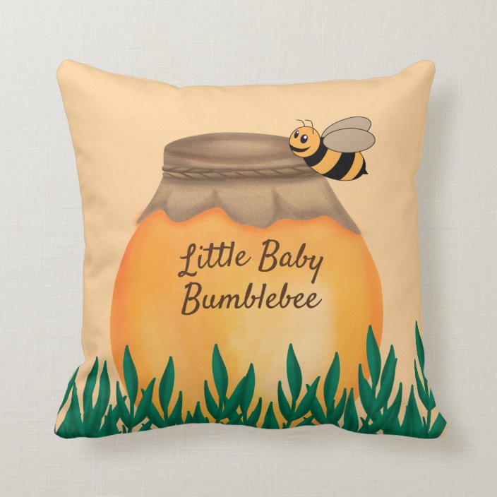 baby bee newborn pillow